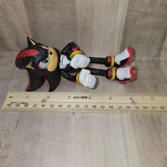 Shadow Sonic The Hedgehog Action Figure Articulated - Picture 7 of 7